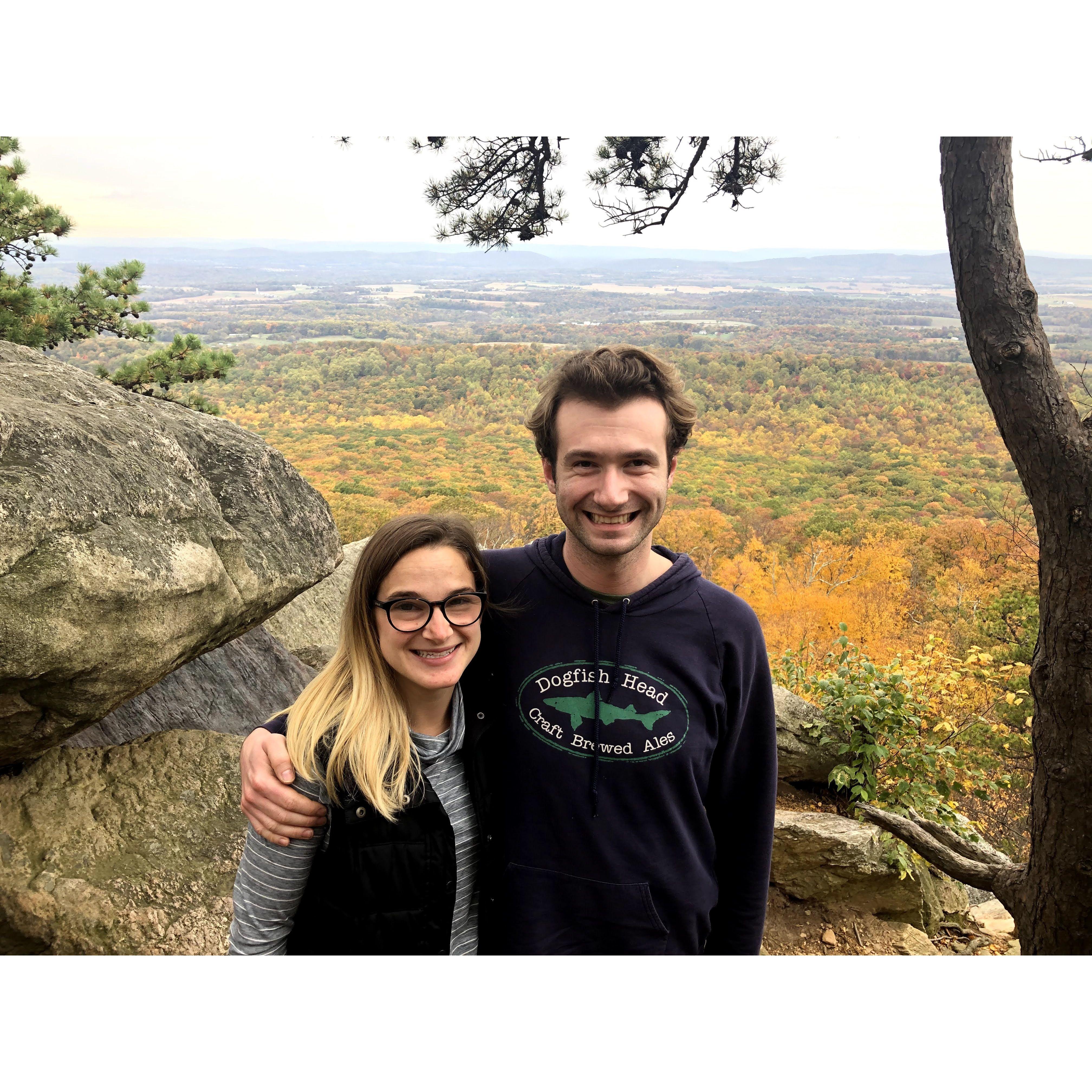 Our first hike together