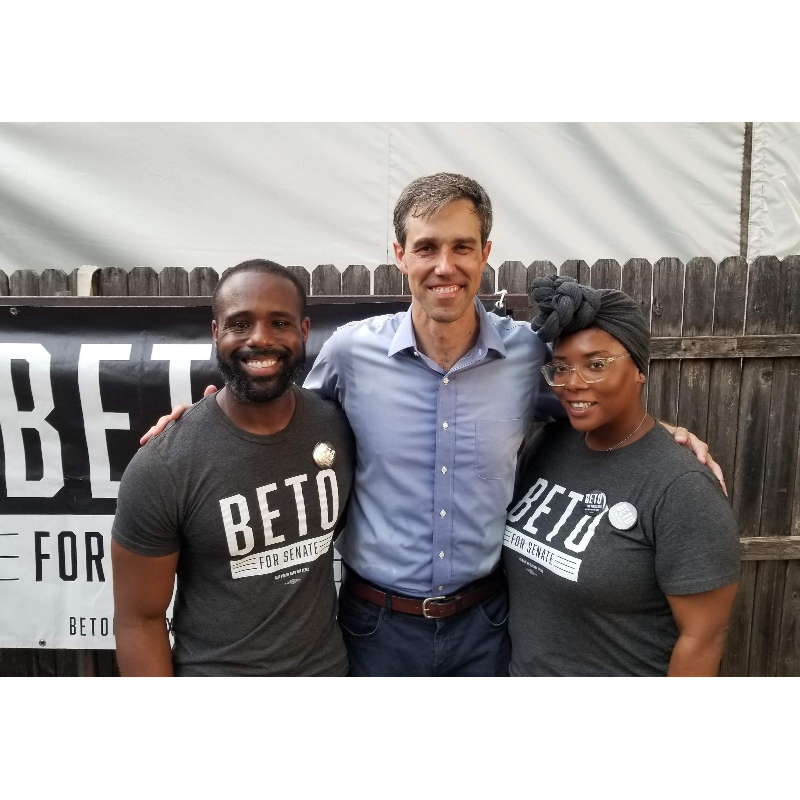 We spent an entire year campaigning for Beto O'Rourke. It took up most of our free time, but it made us closer and stronger. We turned Texas purple, and it was worth every single inch of sweat!