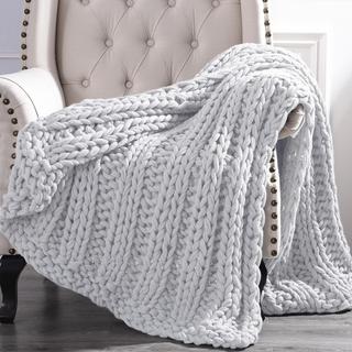 Chunky Knit Throw