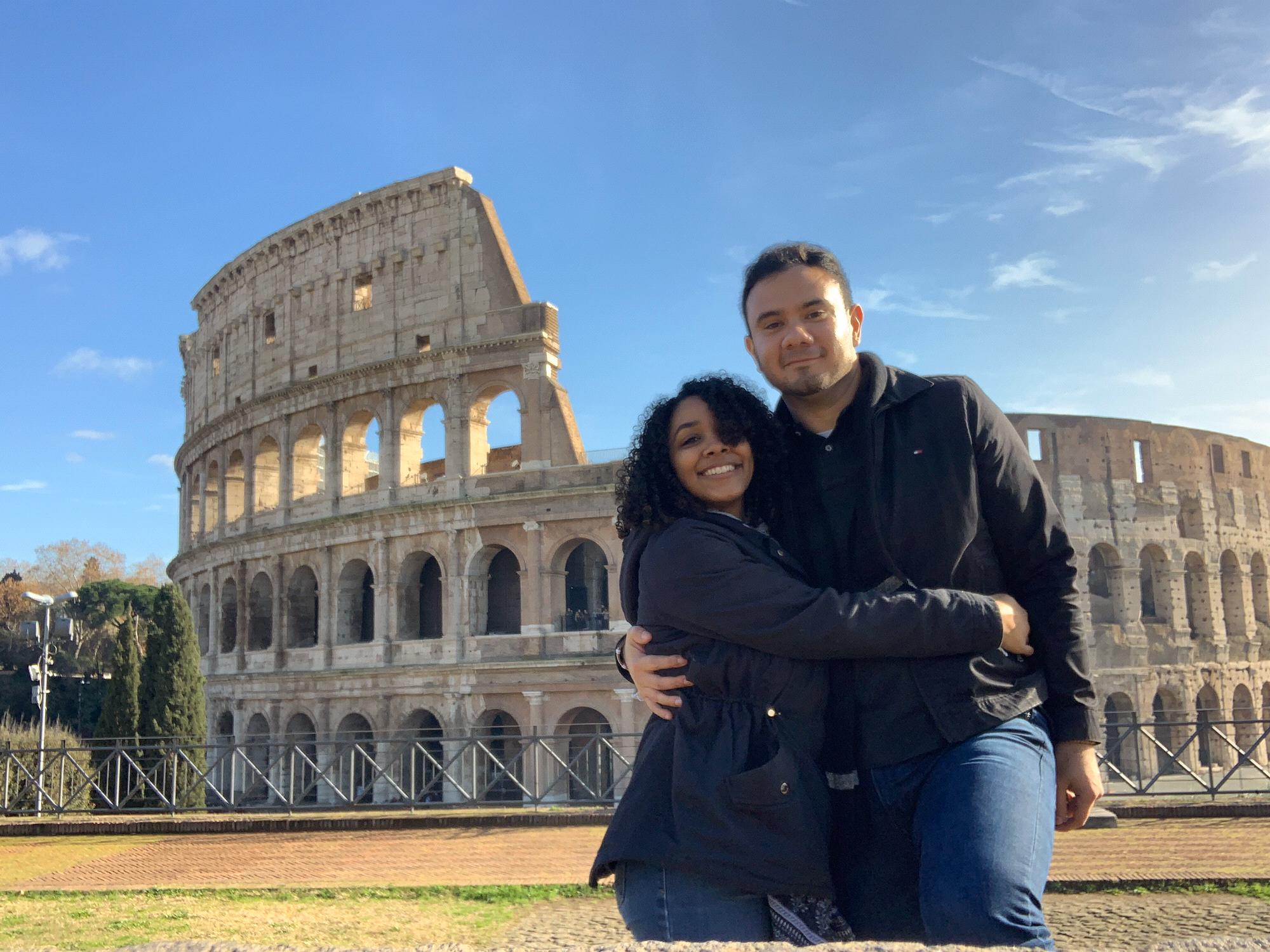 One of our greatest adventures yet! Exploring Rome, Italy. This is one of our favorite pictures.