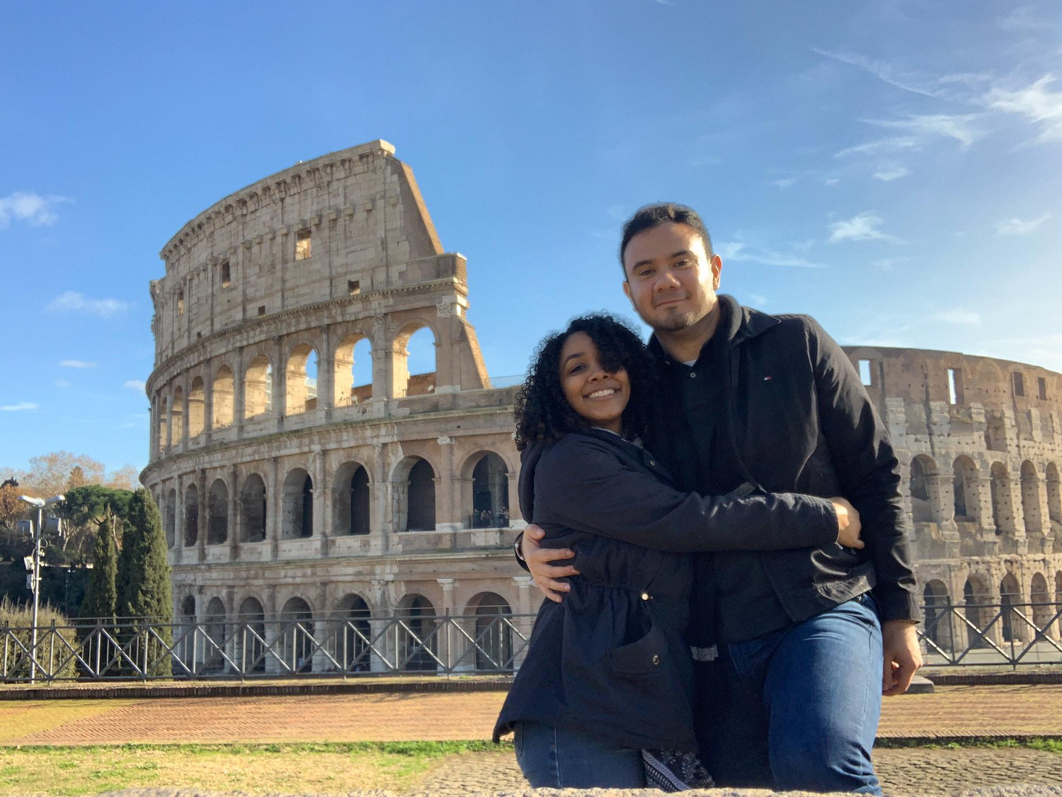 One of our greatest adventures yet! Exploring Rome, Italy. This is one of our favorite pictures.