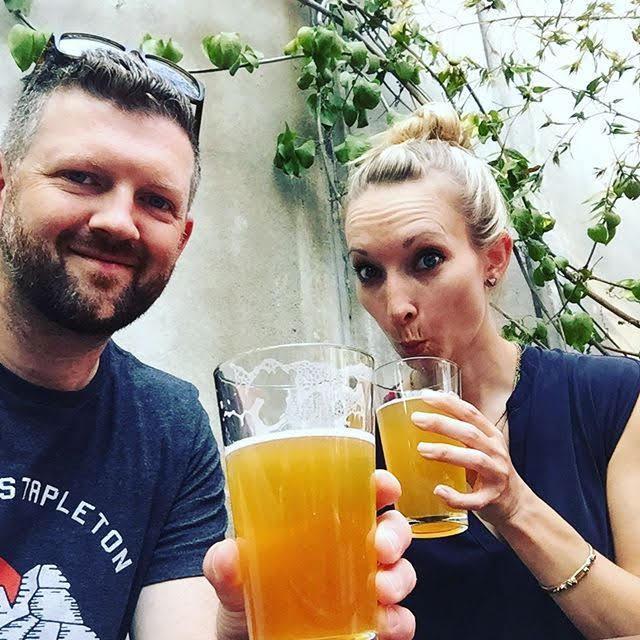 Cold beers on the hottest day in San Fran history. 106 degrees! No AC...anywhere.