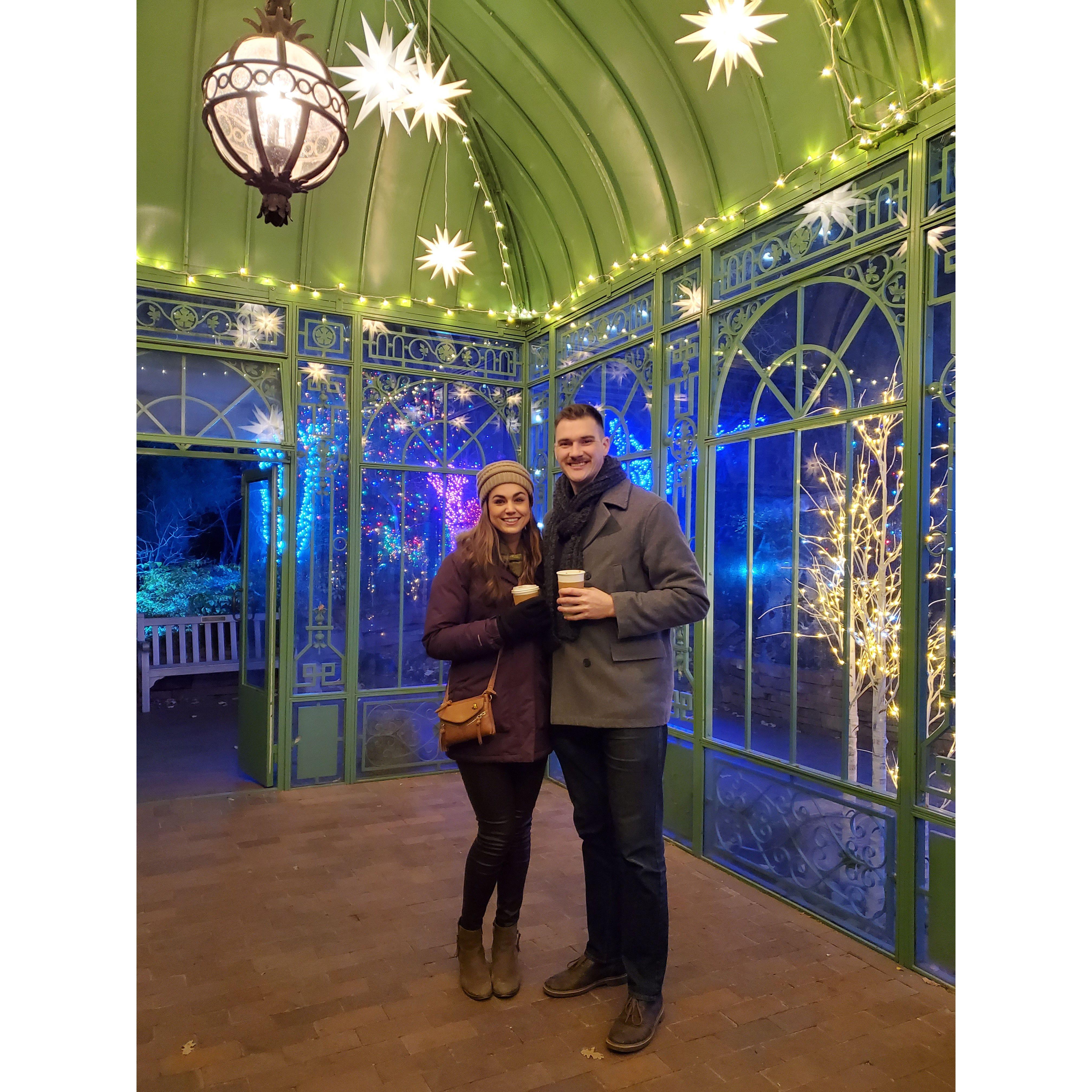 We love the lights at the Denver Botanical Gardens! 