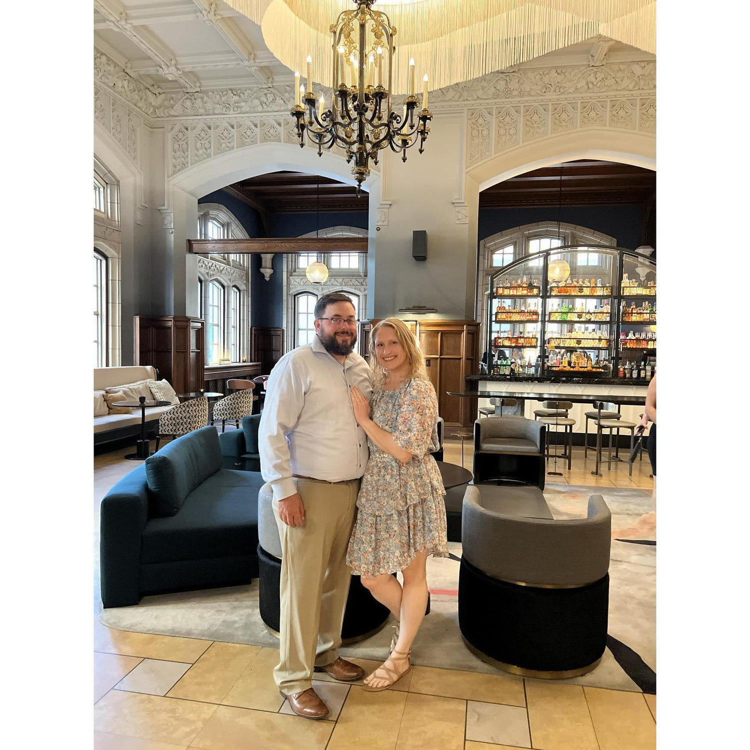 We got engaged!