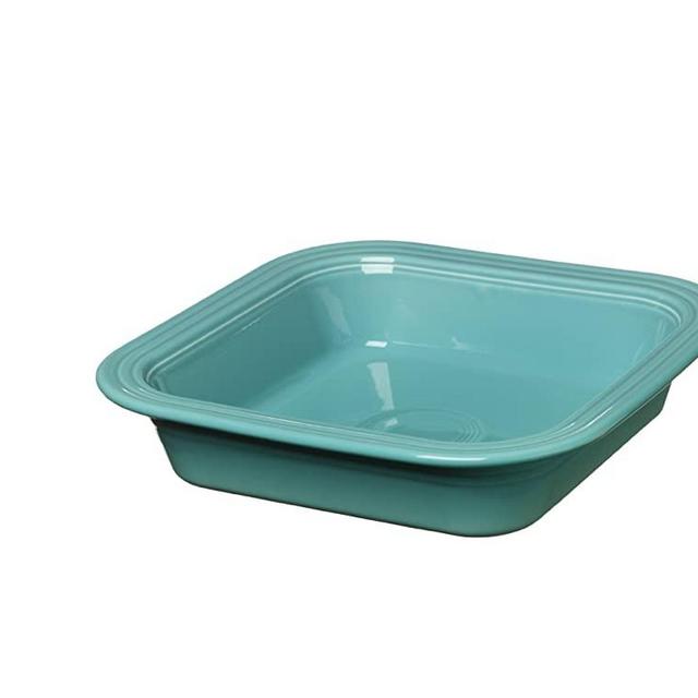 Fiesta 962-107 Square Baking Dish, 9-Inch by 9-Inch, Turquoise