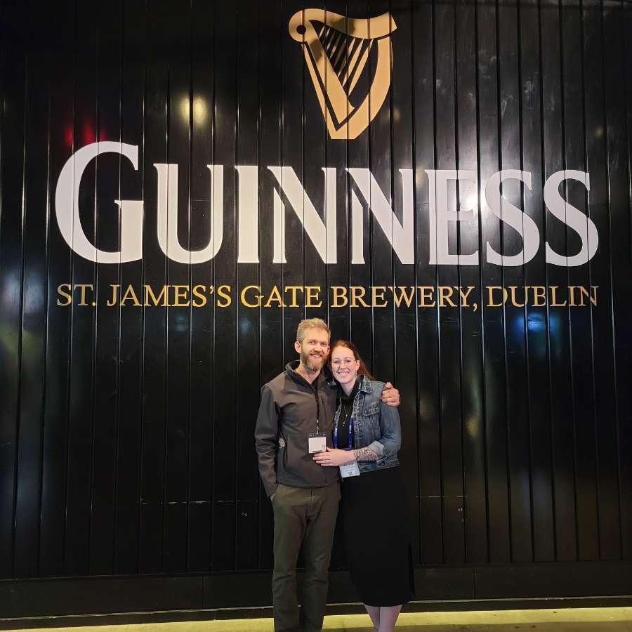 First international trip together - Dublin Ireland!
