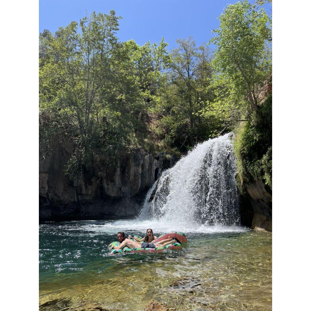 Swimming at Fossil Creek in AZ!