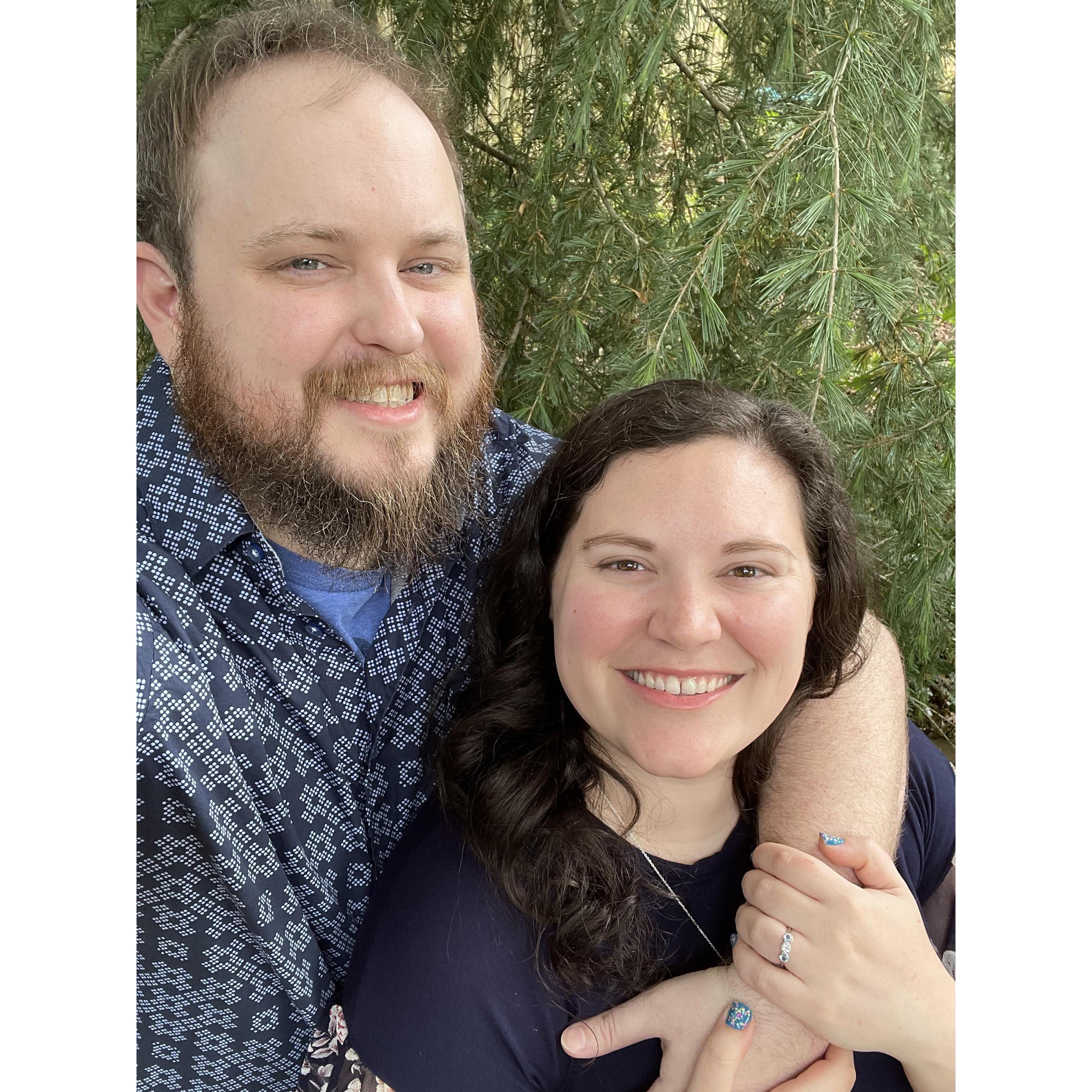 we knew we wanted to celebrate together for the rest of our lives! And the next wedding we attend with be our own!