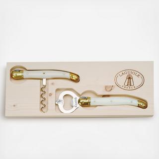 Laguiole Corkscrew & Bottle Opener Set