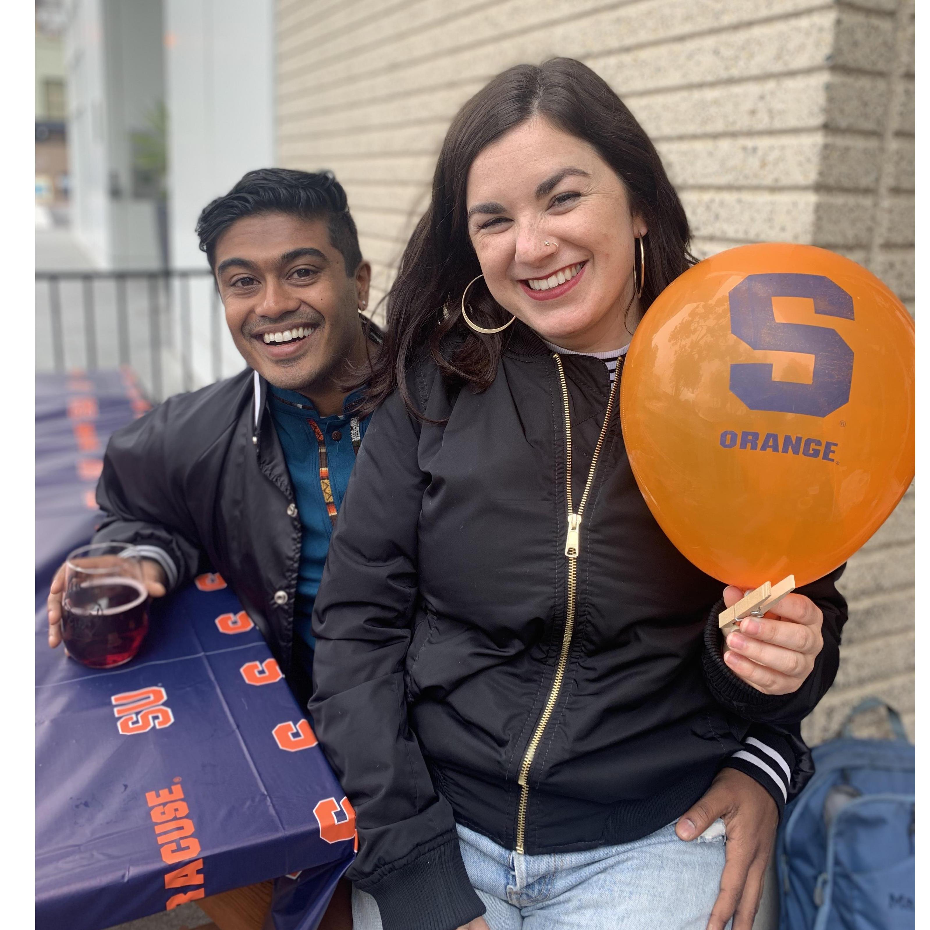 Jay becomes a Master of Data Science. Go Orange!