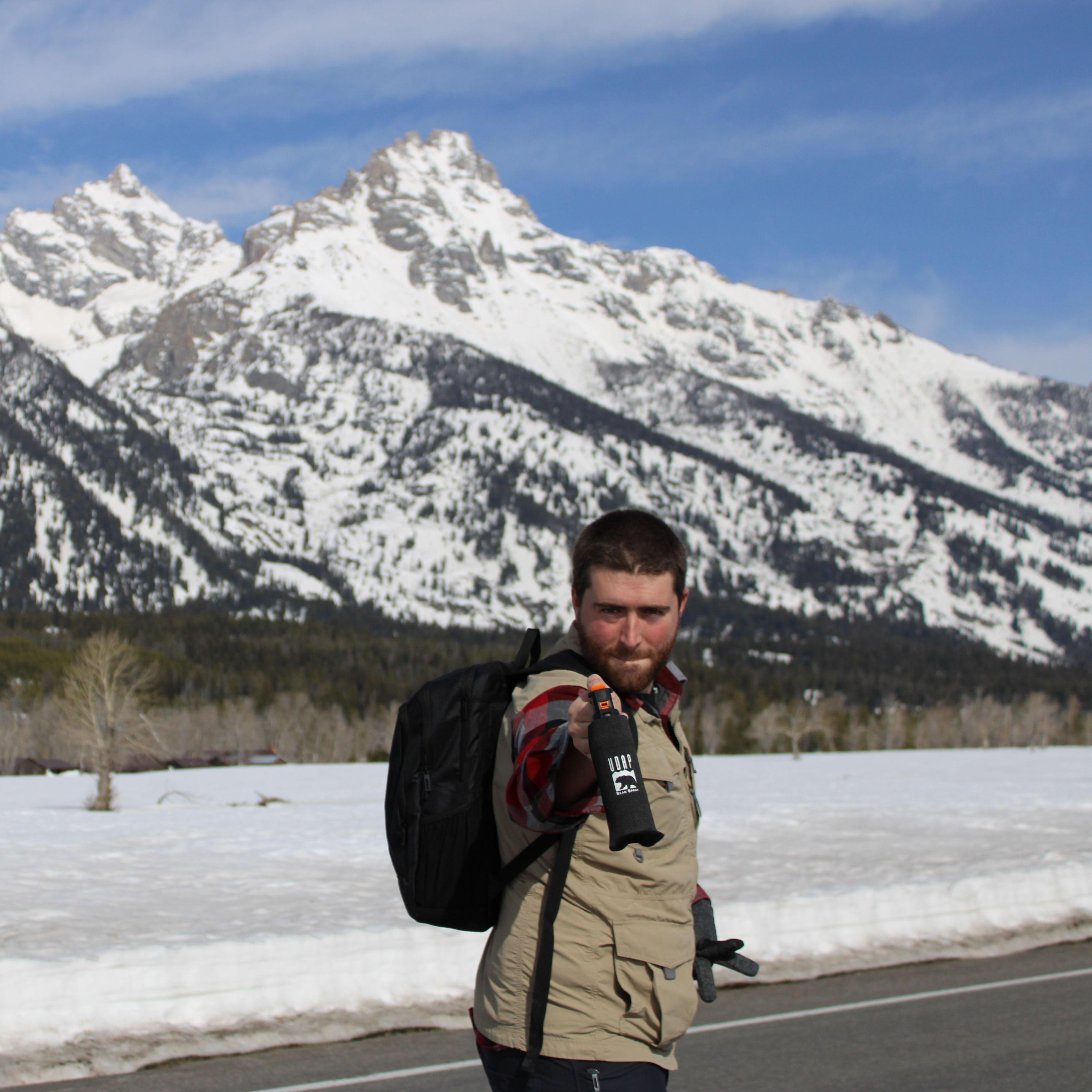 Prepared with Bear Spray Grand Tetons NP (2021)