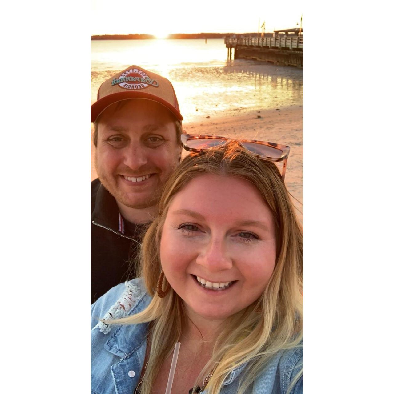 Gorgeous sunset in Hilton Head