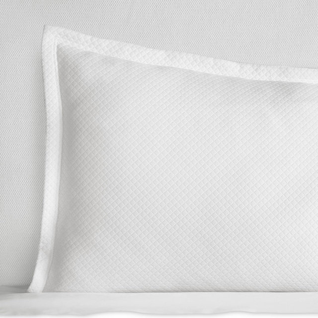 SFERRA Rombo Cotton Diamond Matelassé Euro Sham