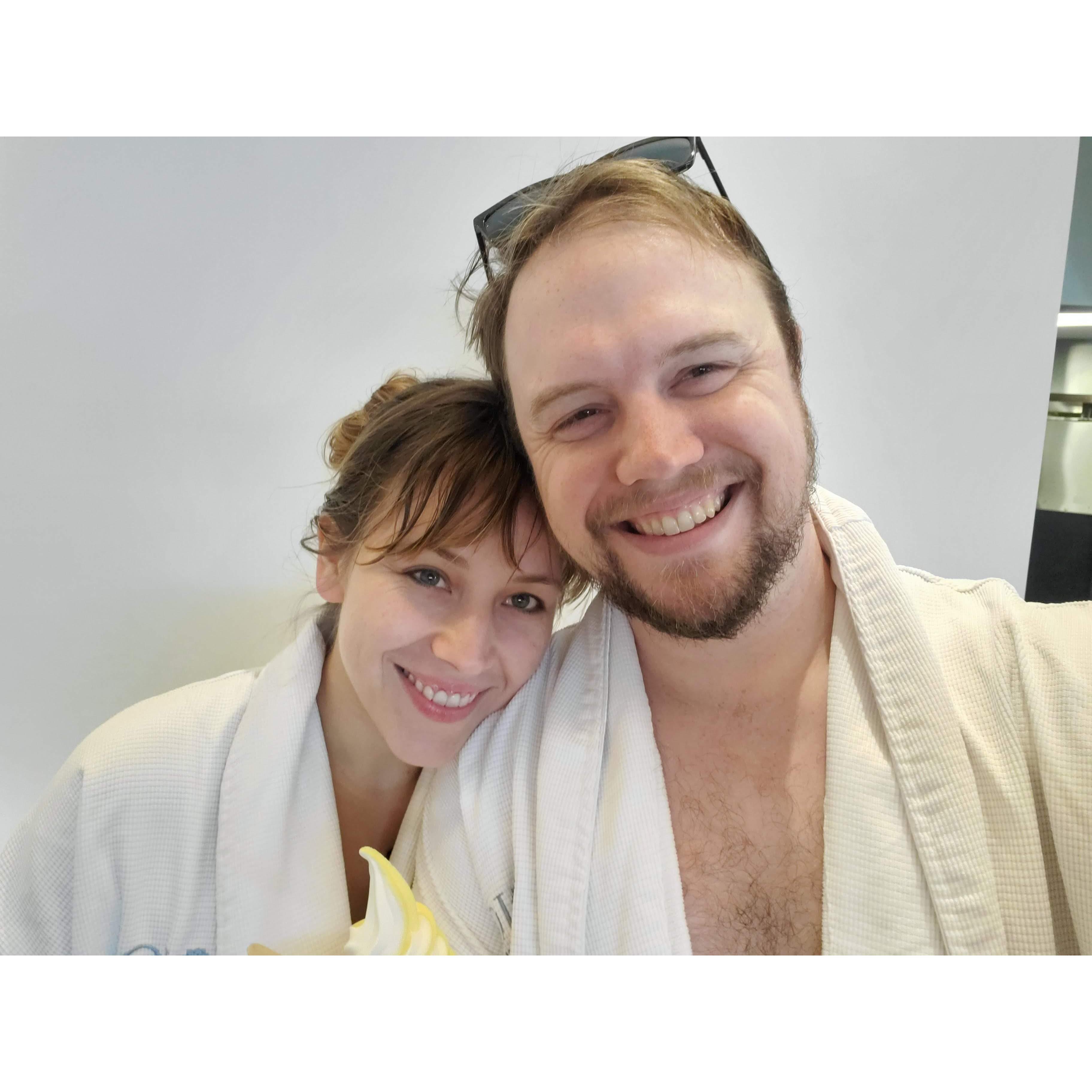 New Jersey spa day.