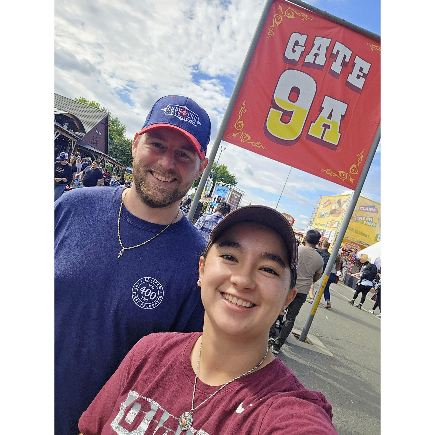 Our first time at the Big E together.