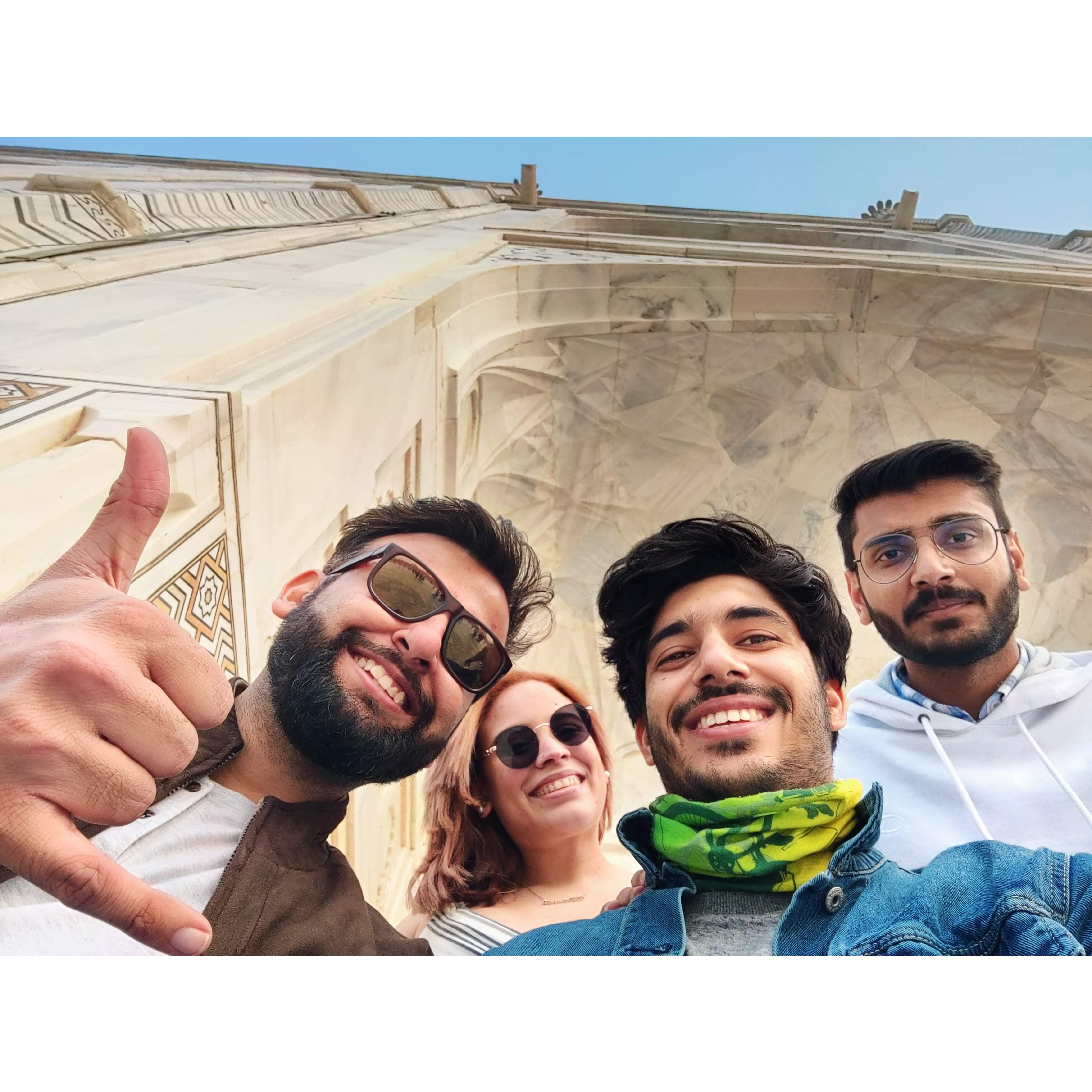 Katiria's first time in India with Abhinav