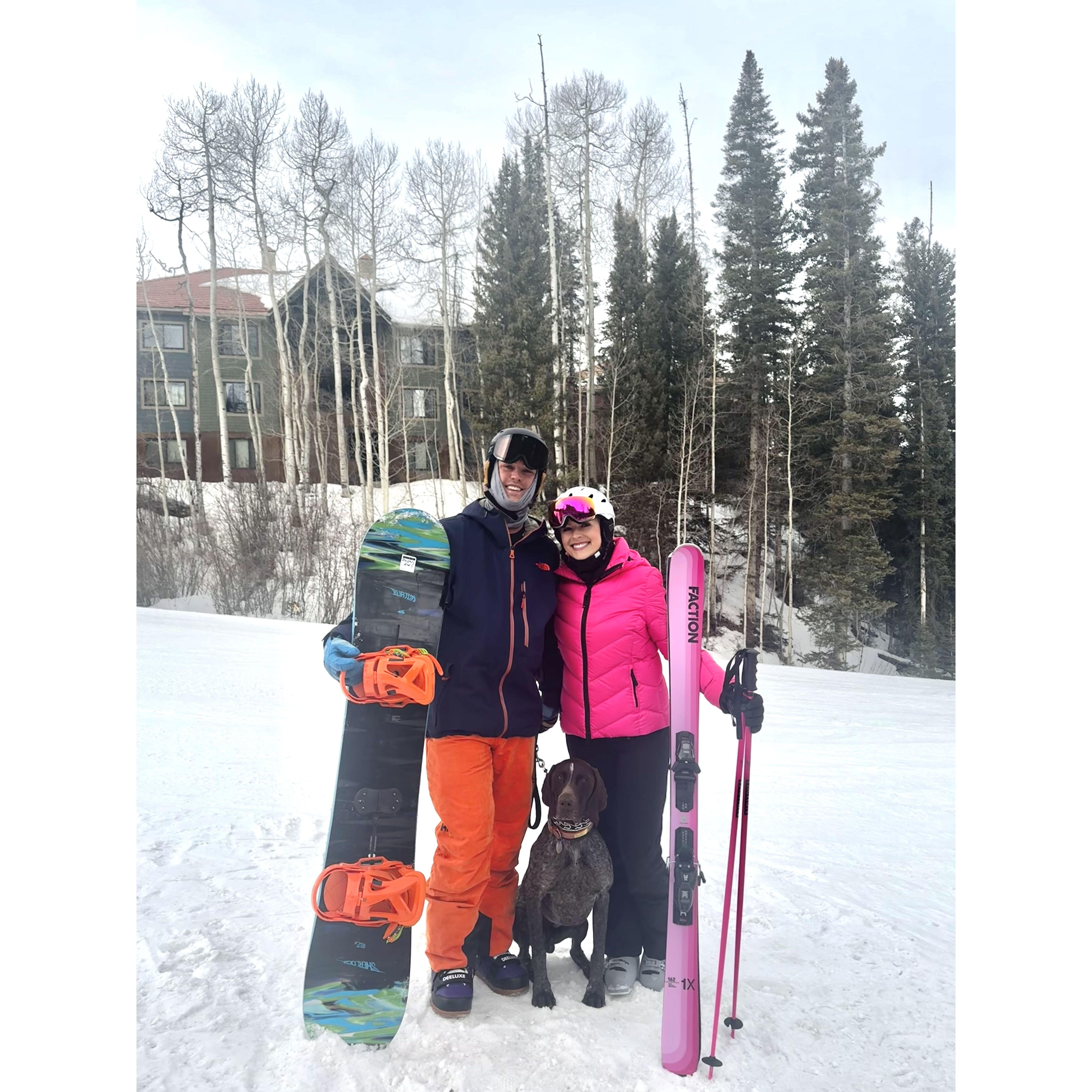 Archie's 1st Ski Trip!