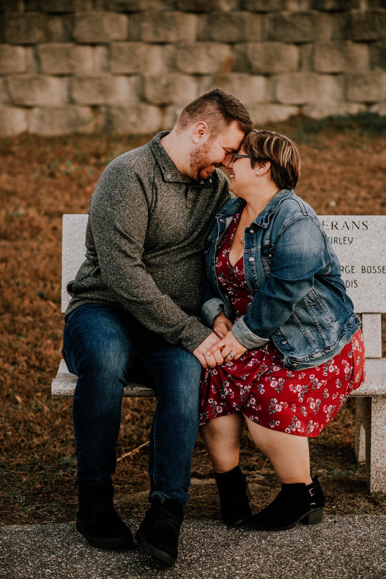 Our engagement photos by Kate Michaud Photography