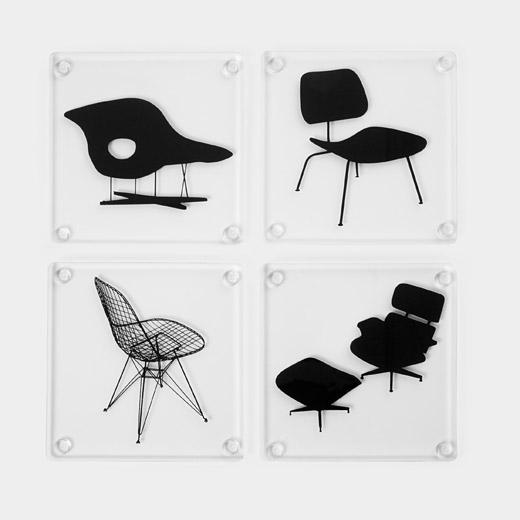 Eames® Chair Coasters