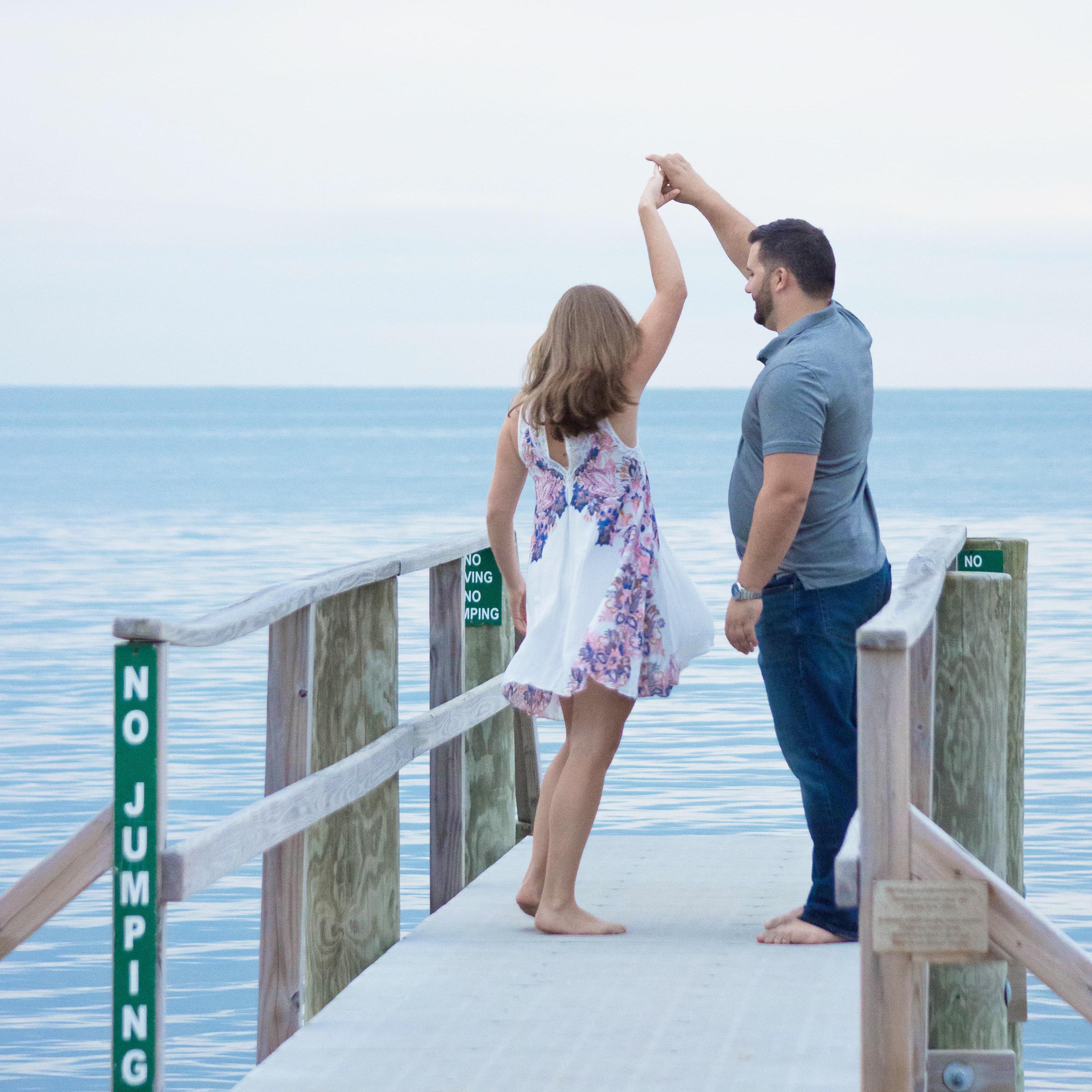 Engagement photo PC Stephanie Conti