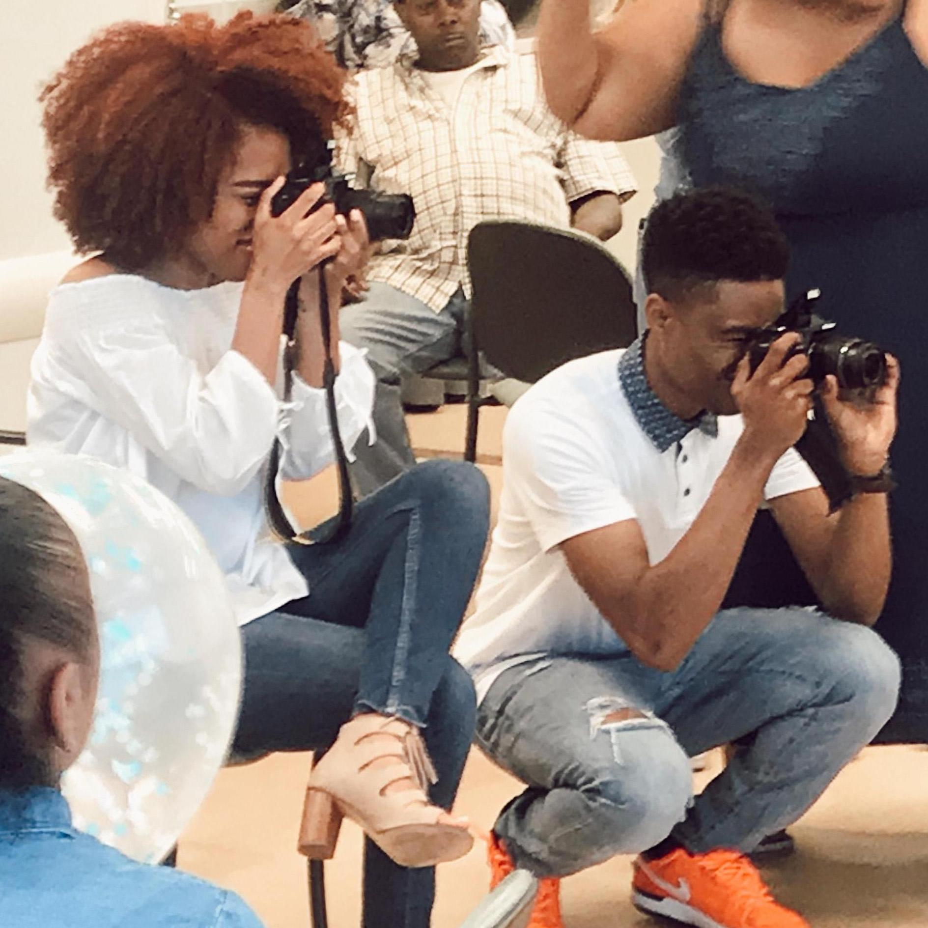 The very first day we met!