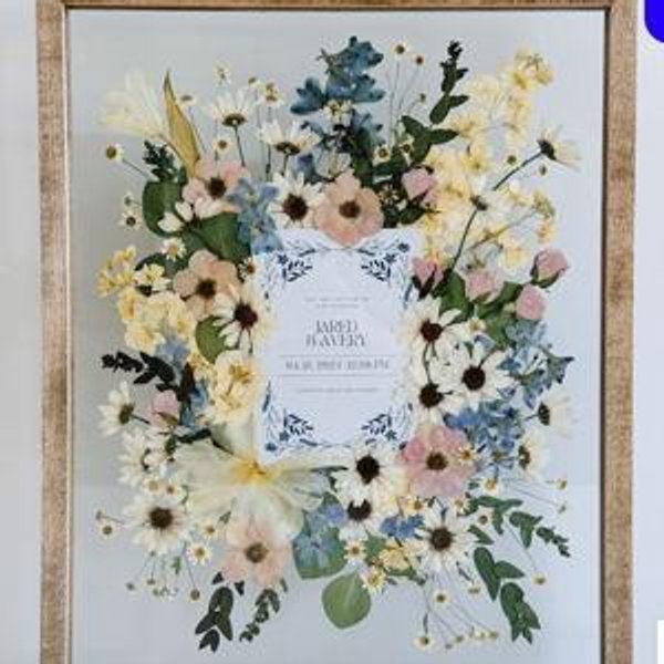 Preserve our wedding flowers