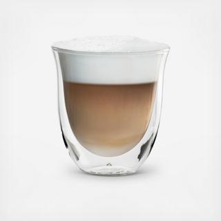 Creamy Collection Cappucino Glass, Set of 6