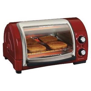 Hamilton Beach Easy Reach™ 4 Slice Toaster Oven - Candy Apple Red 31337