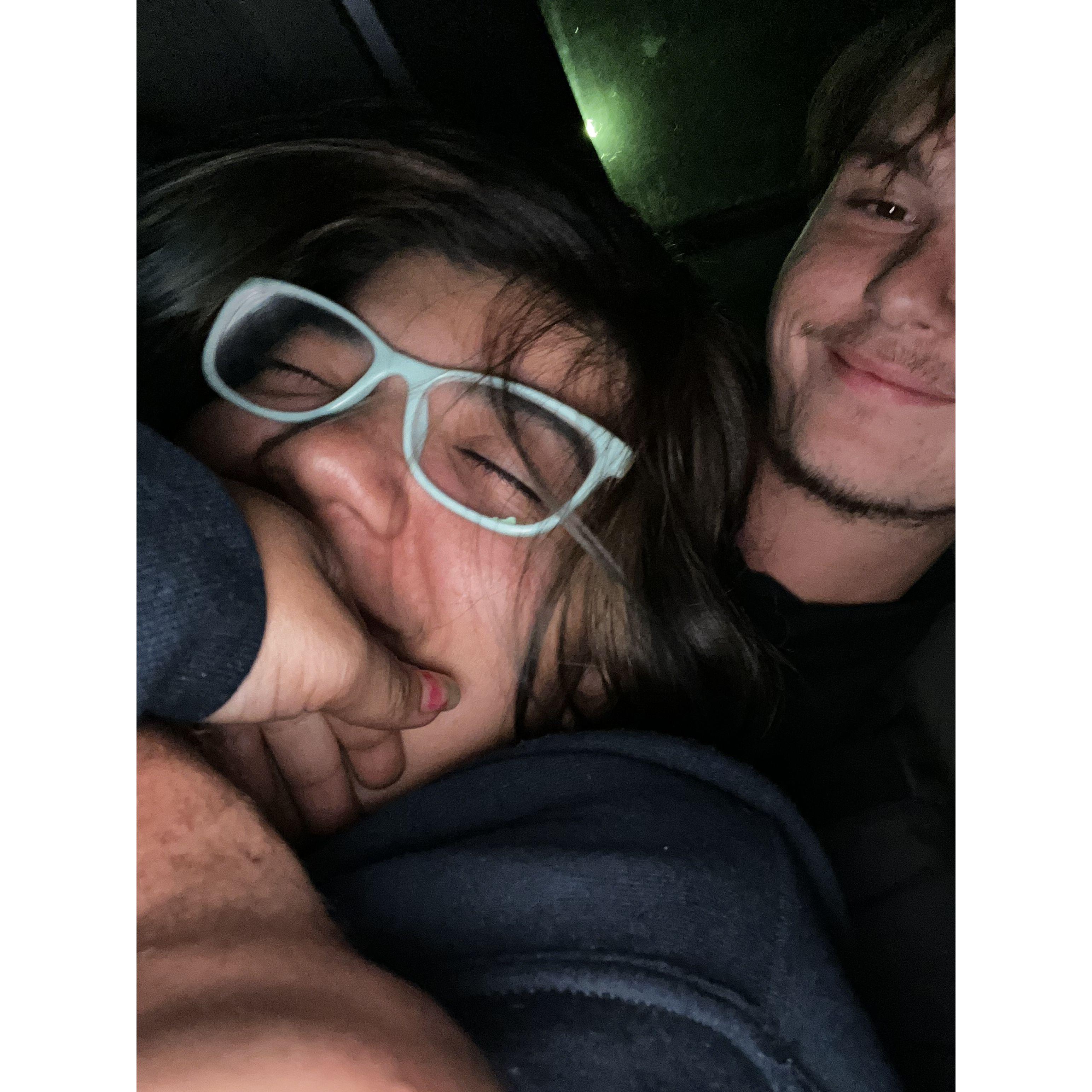 Our first picture together