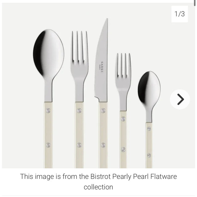 Bistrot Pearly Flatware