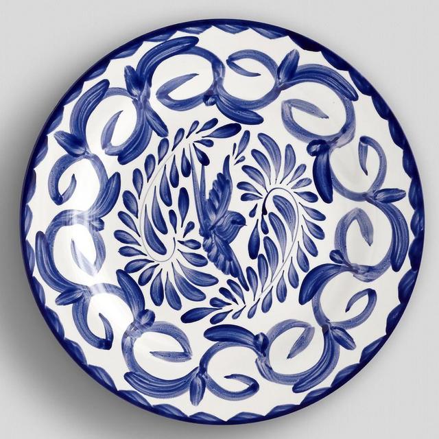 Puebla Stoneware Dinner Plates, Set of 4