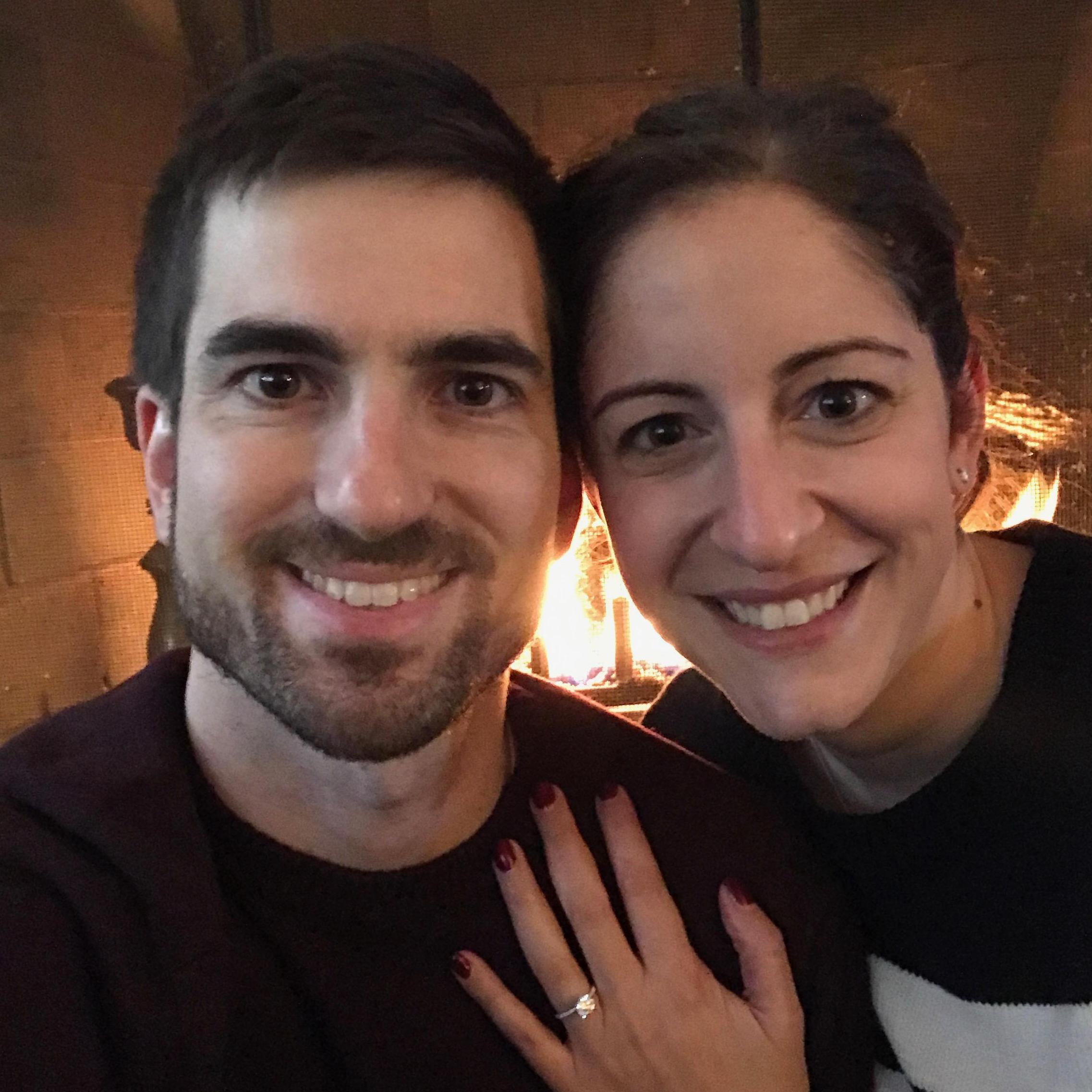 Celebrating our engagement!