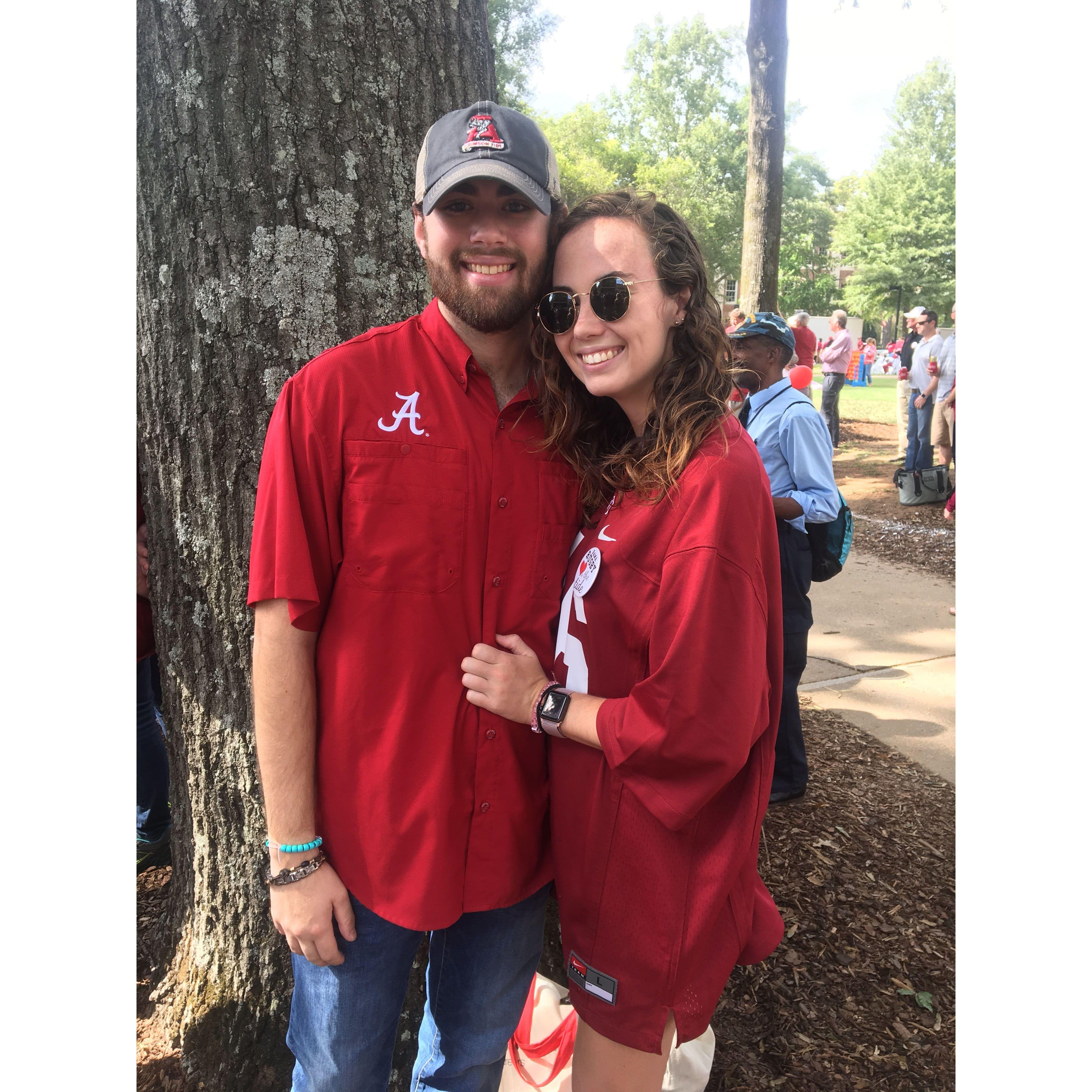10/13/18: Homecoming game at Alabama