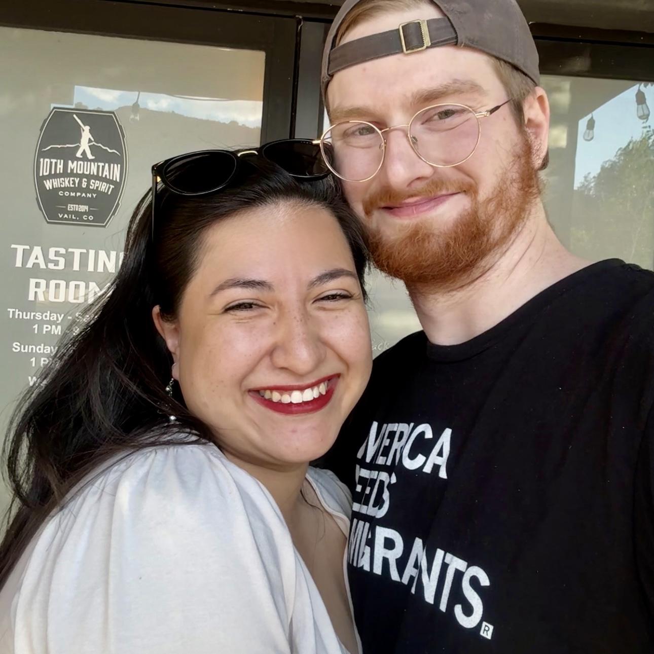 The first time that Christian came to visit me in Colorado! π«β€οΈβπ©Ήπ₯Ή After crossing his country driving from south to west