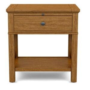 Ethan Allen Alec Night Stand in Color Umber