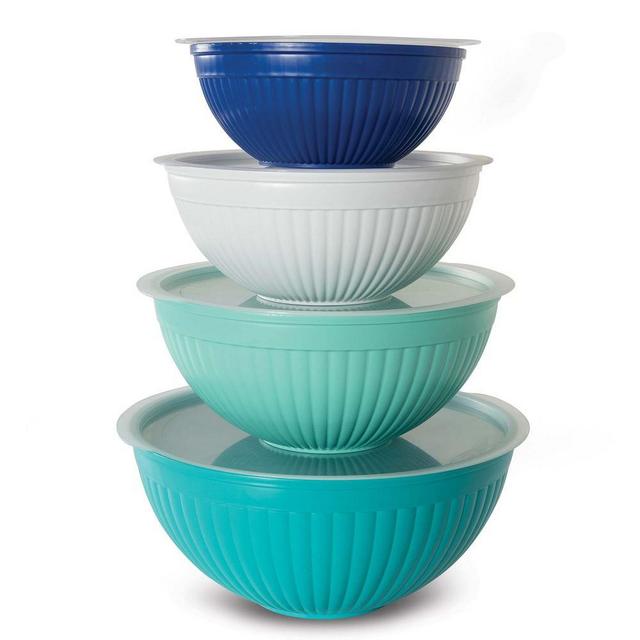 8 Piece Covered Bowl Set