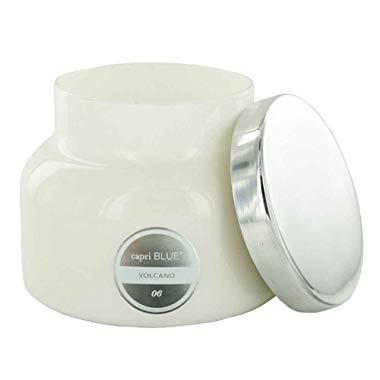 Capri Blue 19oz White Signature Jar - Volcano