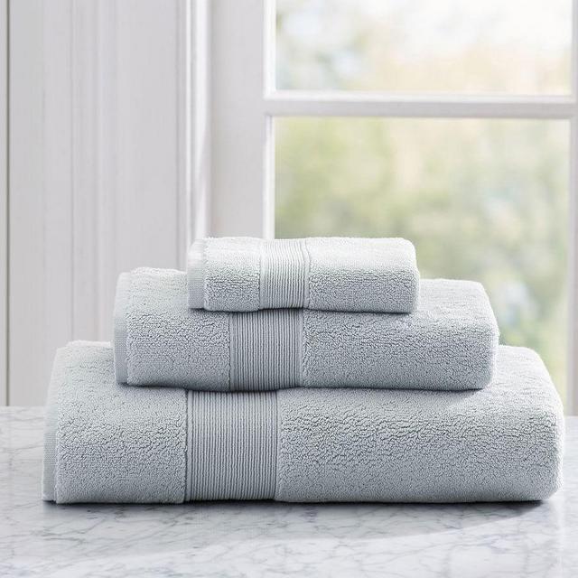 PB Classic Organic Towels, Bath, Porcelain Blue