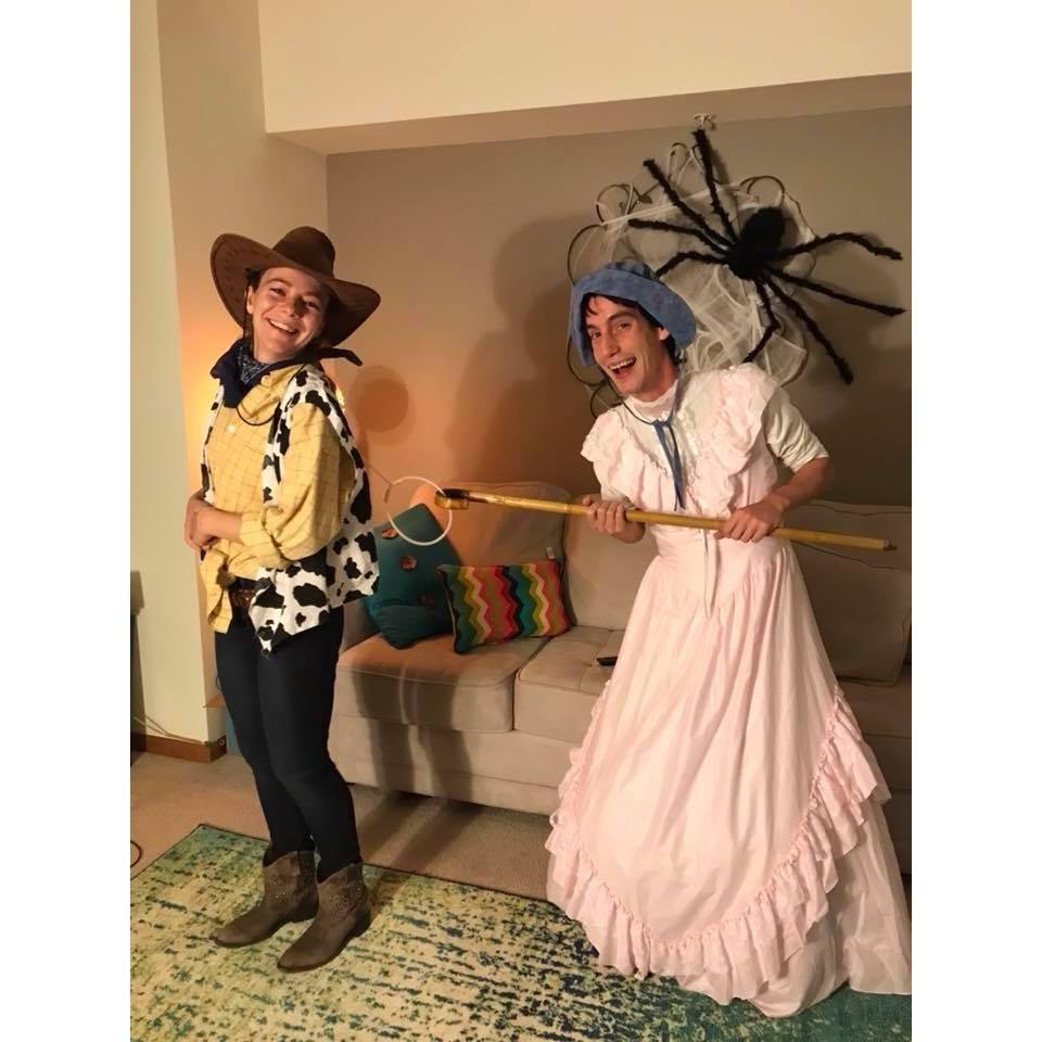 2017, we love to reuse Halloween costumes!