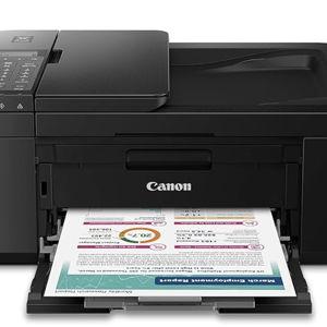 Canon PIXMA TR4720 All-in-One Wireless Printer Home use, with Auto Document Feeder, Mobile Printing and Built-in Fax, Black PG-275 Black Ink Tank, CL-276 Color Ink Cartridge
