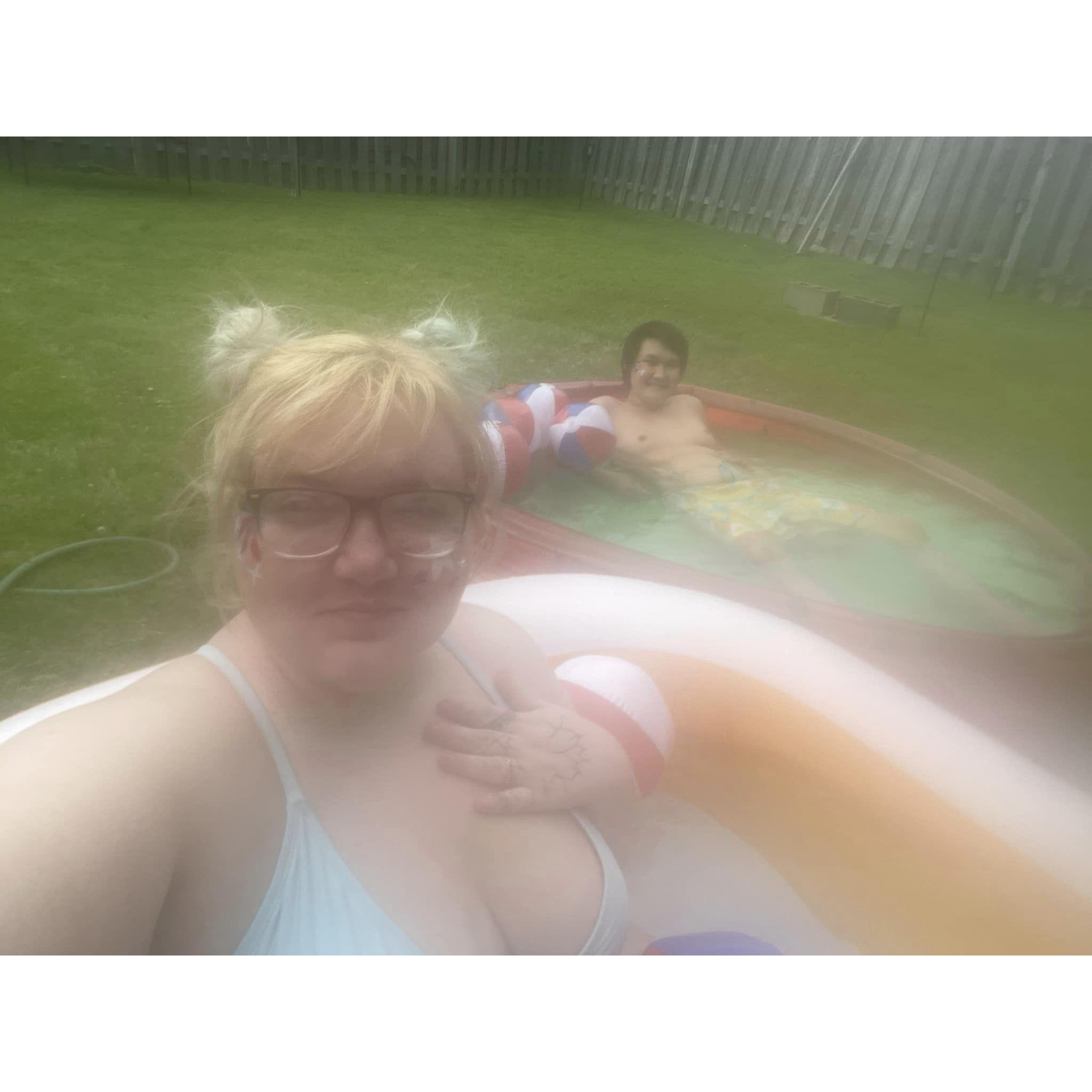 Backyard Pool Time pt.2