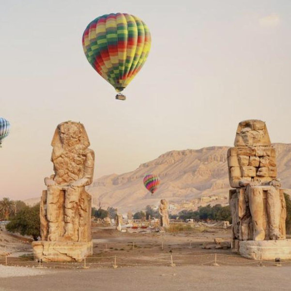 Hot Air Balloon ride in Luxor