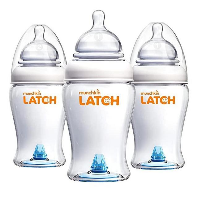 Munchkin Latch BPA-Free Bottle, 3 Count, 8 Ounce