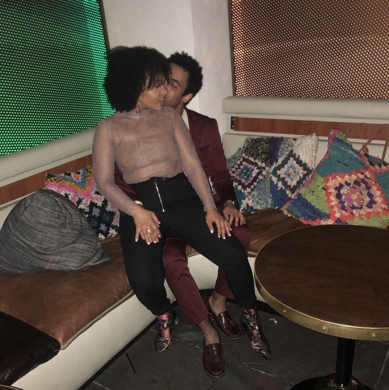 First shot of us taken <3 drunk in the club