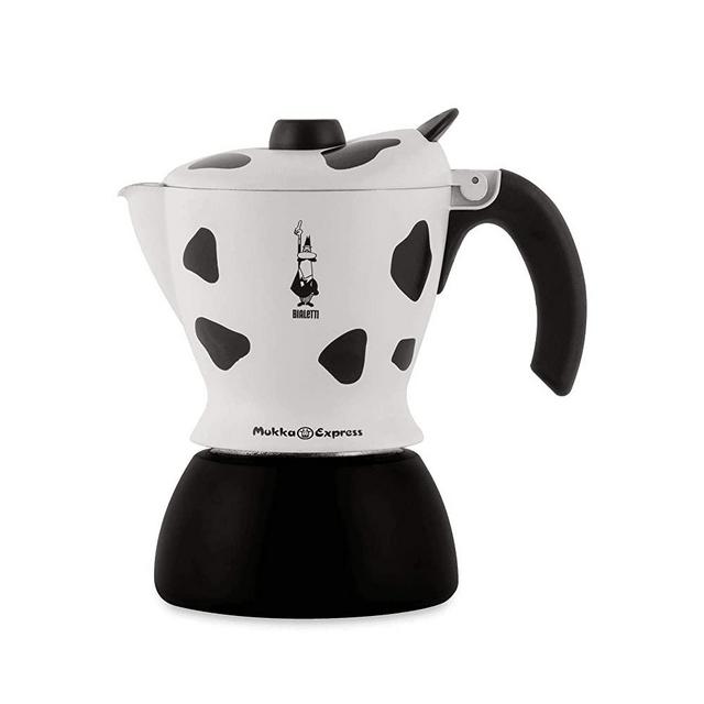 Bialetti Moka Mukka Express coffee maker, Small, Aluminum