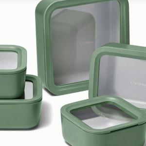 Glass Food Storage Containers with Lids | Caraway