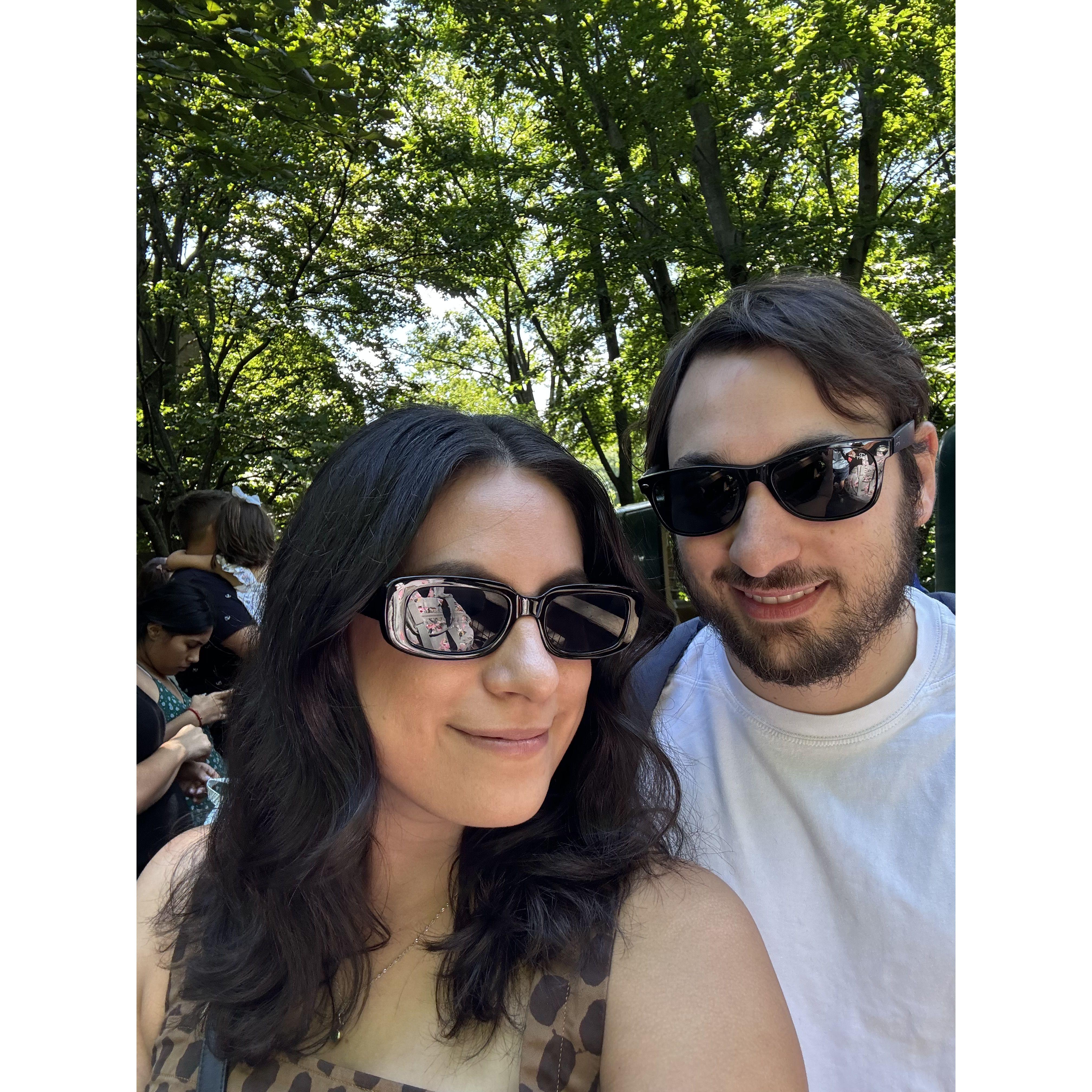 Diana's first trip to the Bronx Zoo