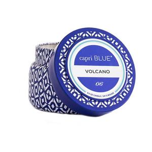 Aspen Bay - Capri Blue Volcano Printed Travel Tin Candle, 8.5 Ounce