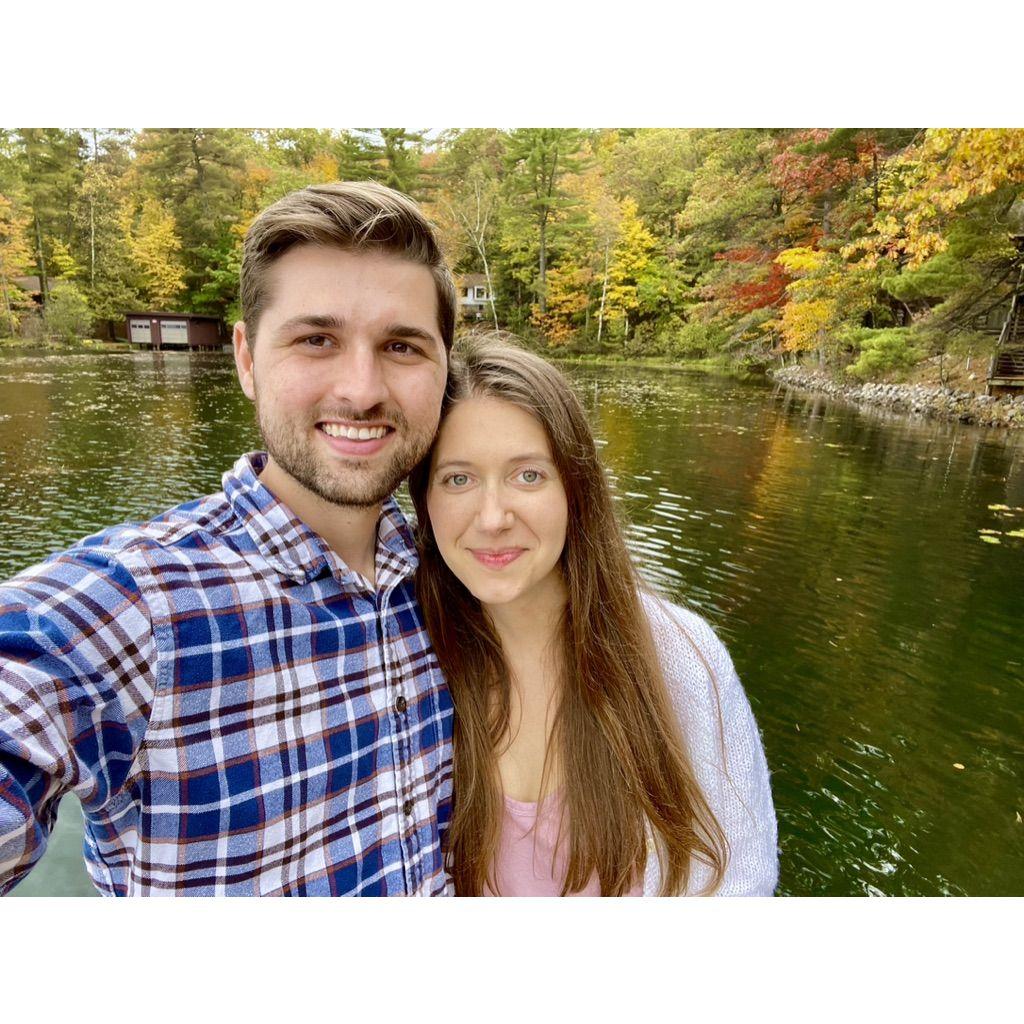 Our first time visiting Carl's family's cabin in Minocqua, WI.