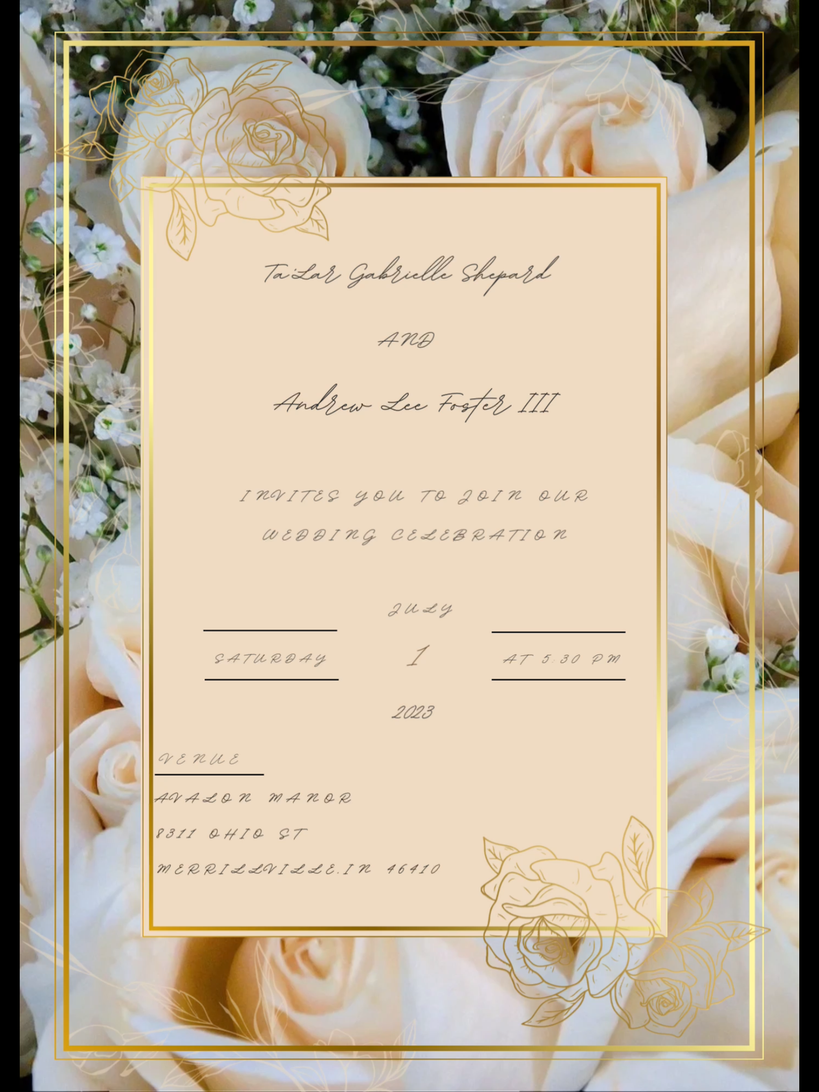 The Wedding Website of Talar Shepard and Andrew Foster